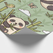 Panda Bamboebos Inpakpapier (Hoek)