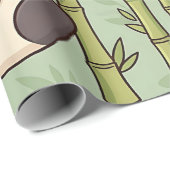 Panda Bamboebos Inpakpapier (Rol Hoek)