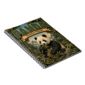 Panda Bamboebos POPCUT Notitieboek (Rechterzijde)