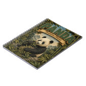 Panda Bamboebos POPCUT Notitieboek (Linkerzijde)