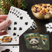 Panda Bamboebos POPCUT Pokerkaarten (Insitu)