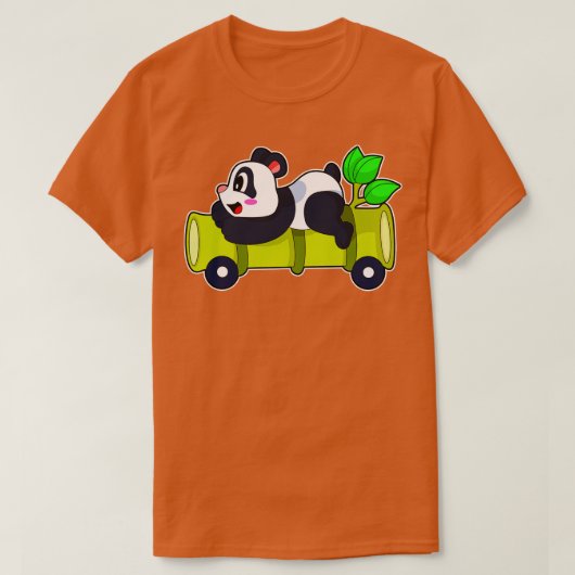 Panda Bamboo T-shirt (Design voorkant)