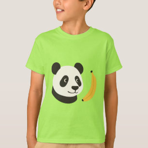 Panda Banaan Kinder T-Shirt