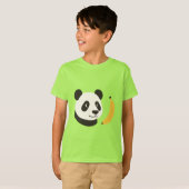 Panda Banaan Kinder T-Shirt (Voorkant volledig)