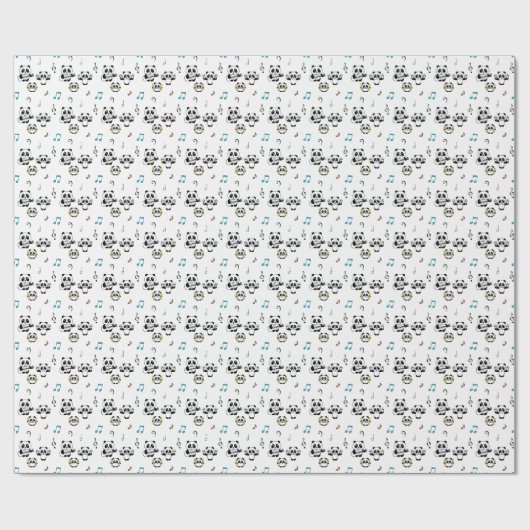 Panda Band - 1000Pandas door Amanda Roos Cadeaupapier (Vlak)