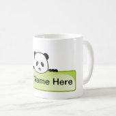 Panda Banner Koffiemok (Voorkant rechts)