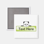Panda Banner Magneet (Voorkant / Achterkant)