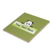 Panda Banner Tegeltje (Zijkant)