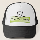 Panda Banner Trucker Pet (Voorkant)