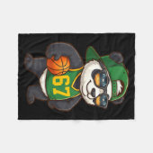Panda Basketbal 67 Gen Alpha Slang Srts Mannen Jon Fleece Deken (Voorkant (Horizontaal))