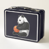 Panda Basketball speler Basketball (Achterkant)