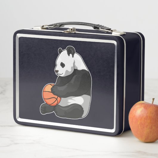 Panda Basketball speler Basketball (In situ)