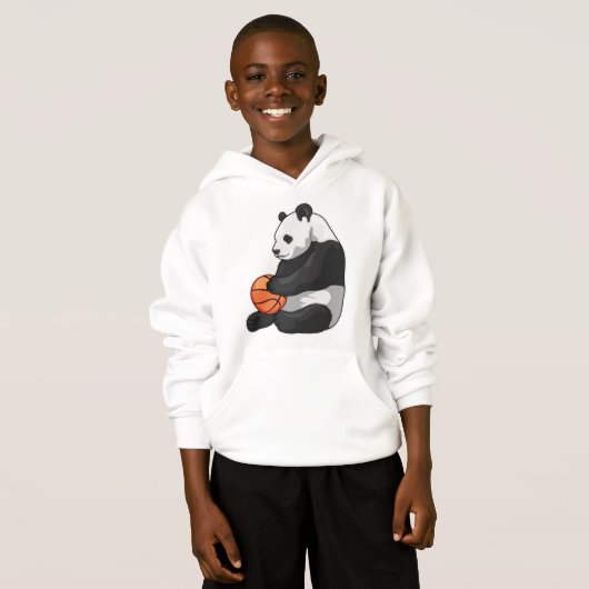 Panda Basketball speler Basketball (Voorkant volledig)