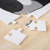 Panda Basketball speler Basketball Legpuzzel (Zijkant)