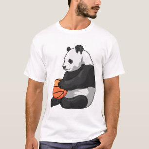 Panda Basketball speler Basketball T-shirt