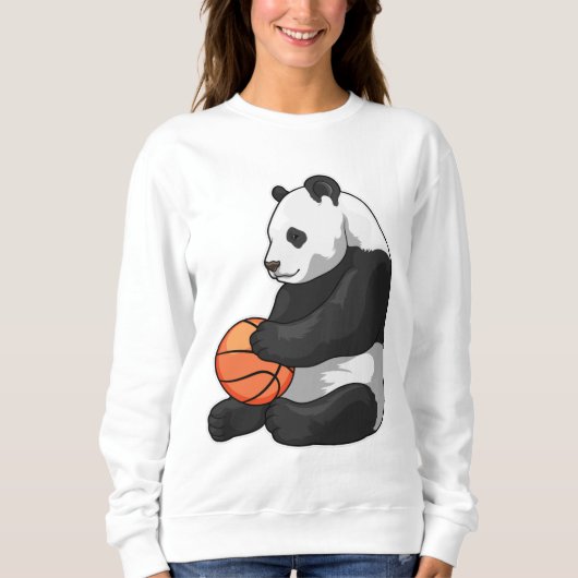 Panda Basketball speler Basketball Trui (Voorkant)