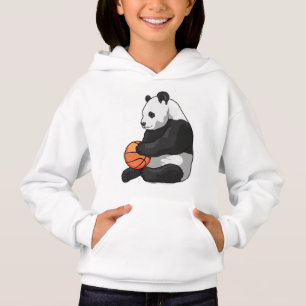 Panda Basketbalspeler Basketbal
