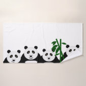 Panda Bath Towel Badhanddoek (Badhanddoek)