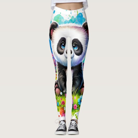 Panda Bay Bär Leggings (Voorkant)