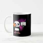 Panda Bear Bysketbyll Player Animal Lover Hoops Dr Koffiemok (Links)
