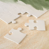 Panda Bear Couple Simple Love Ink Art Legpuzzel (Zijkant)