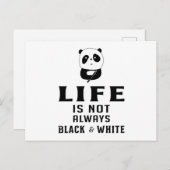 Panda Bear Cute Animal China Pandas Paw Funny Gift Briefkaart (Voorkant / Achterkant)