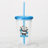 Panda Bear - Hug in a Mug! Acryl Drinkbeker (Voorkant)
