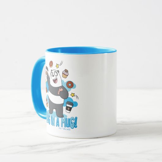 Panda Bear - Hug in a Mug! Mok (Voorkant links)