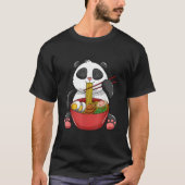 Panda Bear Ra Bamboo Forest Wlidlife Zookeeper Noo T-shirt (Voorkant)