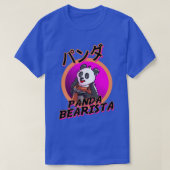 Panda Bearista koffiebarista grap T-shirt (Design voorkant)