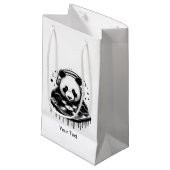 Panda Beat Klein Cadeauzakje (Voorkant Gekanteld)