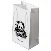 Panda Beat Klein Cadeauzakje (Achterkant Gekanteld)