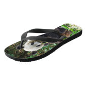 Panda Beer 1 Teenslippers (Schuin)