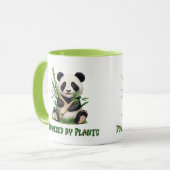 Panda Beer aangedreven door planten Mok (Voorkant links)