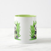 Panda Beer aangedreven door planten Mok (Midden)