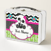 Panda Beer Aangepaste, aangepaste metalen doos (Voorkant)