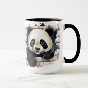 Panda beer achtergrond mok