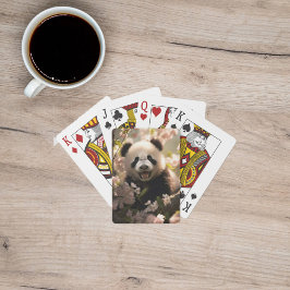 Panda Beer Afbeelding Speelkaarten