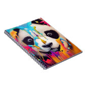 Panda Beer Animal Discovery Adventure Natuur Notitieboek (Rechterzijde)