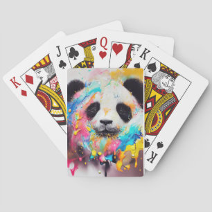 Panda Beer Animal Discovery Adventure Natuur Pokerkaarten
