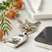 Panda beer art sleutelhanger (Zijkant)