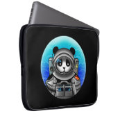 Panda Beer Astronaut Laptop Sleeve (Voorkant Rechts)
