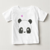 Panda Beer Baby Shirt (Voorkant)