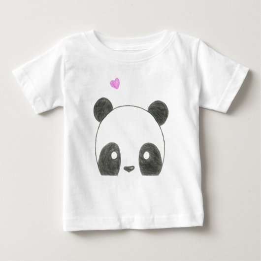 Panda Beer Baby Shirt (Voorkant)