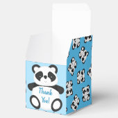 Panda Beer Baby shower Bedankdoosjes (Geopend)