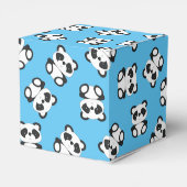 Panda Beer Baby shower Bedankdoosjes (Achterkant)