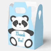 Panda Beer Baby shower Bedankdoosjes (Geopend)