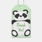Panda Beer Baby shower Cadeaulabel (Voorkant)
