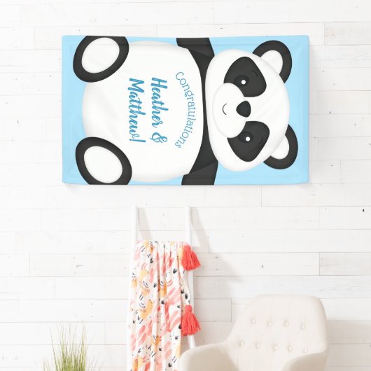 Panda Beer Baby shower Spandoek (Insitu)