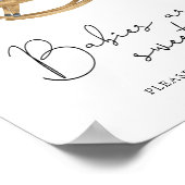 Panda Beer - baby's zijn lief Poster (Hoek)